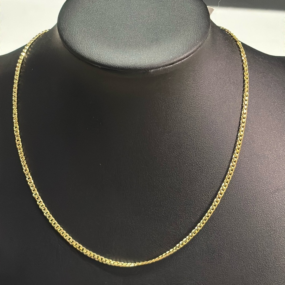 🤎 NEW 18k gold filled Cuban link necklace chain 16”